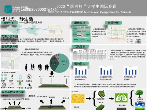 慢时光，静生活——文博公园改造方案