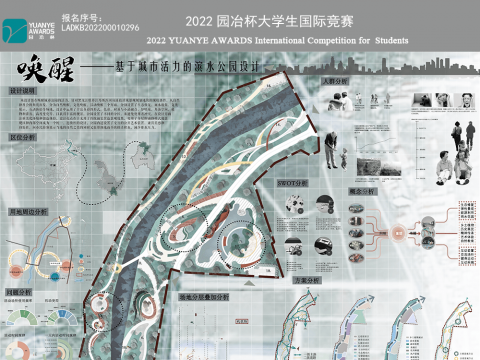 唤醒——基于城市活力的滨水公园设计