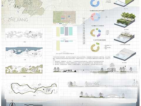 一触即发·SPORT SPARK——嘉善县姚庄镇洪福体育公园规划设计