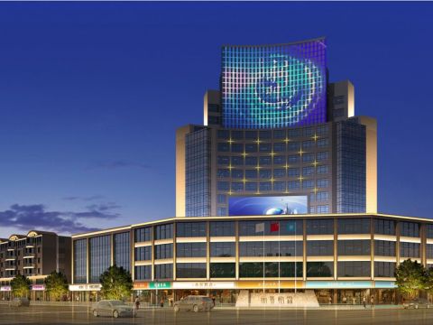 “一街一景，一路一亮点”--- 沭阳县人民东路、光荣路、深圳西路沿街建筑景观提升工程