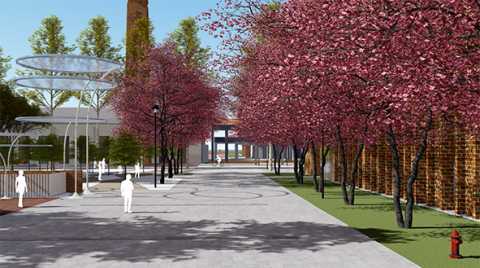 渭城区渭城中学迁址新建项目景观规划设计