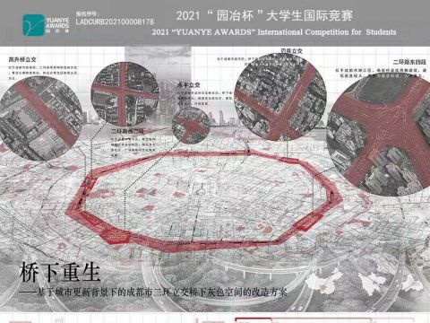 桥下重生——基于城市更新背景下的成都市二环立交桥下灰色空间的改造方案
