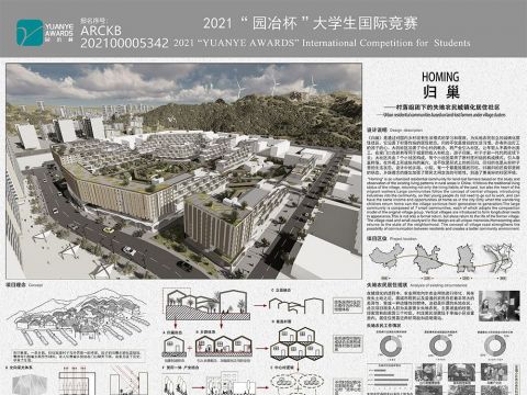 归巢——村落组团下的失地农民城镇化居住社区