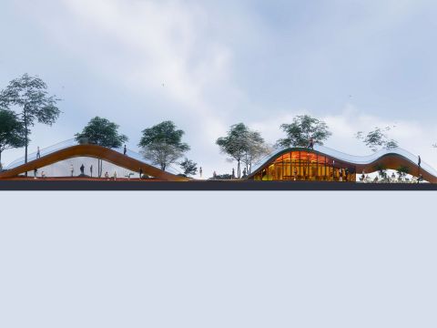 康安路丘园城市客厅微景观设计