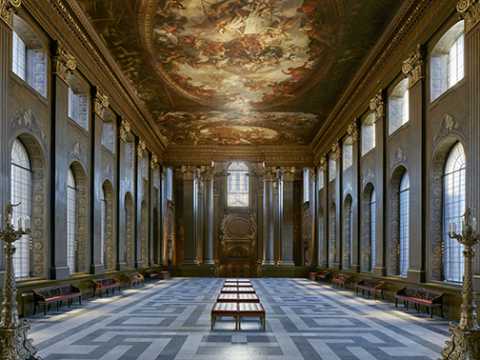 Hugh Broughton Architects | 老皇家海军学院彩绘大厅  | 老皇家海军学院彩绘大厅
