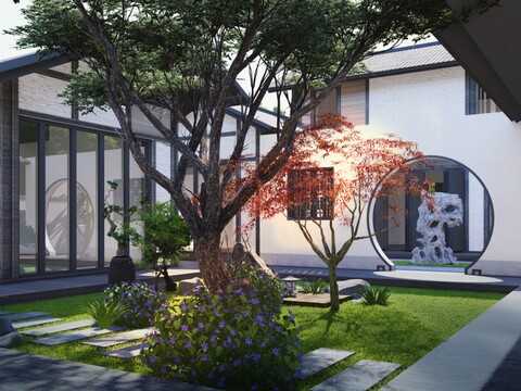 北新房屋第四号样板间景观设计