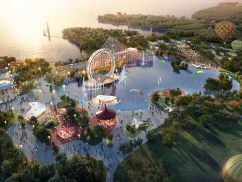 荆门爱飞客极客公园景观规划设计-图片展示