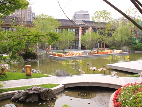 泰禾南京院子项目示范区景观绿化工程