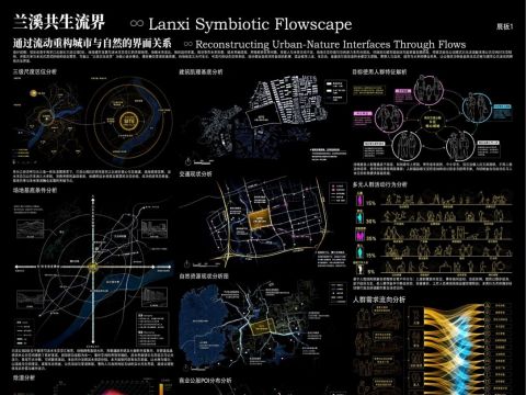 兰溪共生流界——通过流动重构城市与自然的界面关系