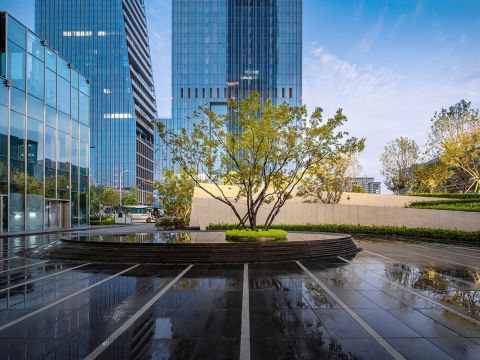 北京丰台区丽泽商业金融用地项目园林景观工程