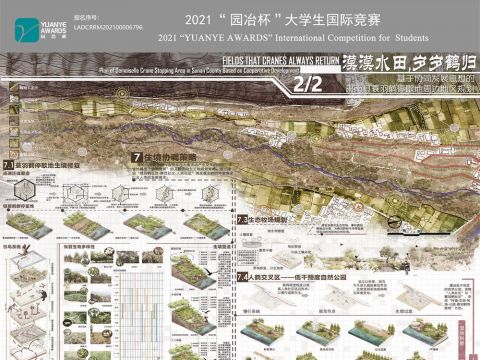 漠漠水田，岁岁鹤归