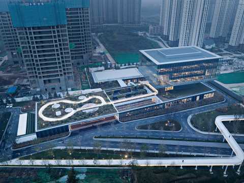 gad｜悬浮的视界，西安曲江艺术中心