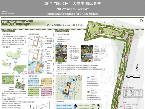 城市酵母-哈尔滨市科技创新城中心公园规划设计