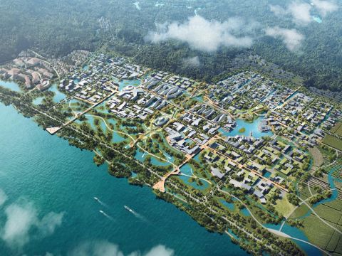 无锡市滨湖区灵山湾创新城概念规划与城市设计