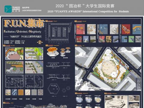 F.U.N集市 ——“地摊经济”下社区过渡空间再激活