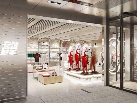 Gensler | 北京、上海安踏全新冠军店