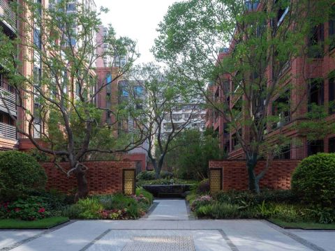 武汉汉口公馆项目大区园林景观工程