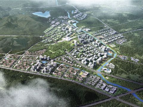 杭温高铁富阳西站枢纽地区城市设计暨概念规划（有推文）