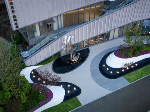 佳兆业郑州中牟凤鸣水岸项目展示区景观设计