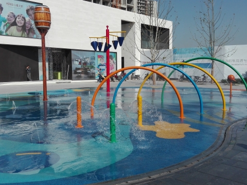 秦皇岛黄金假日滨海度假城健康管理中心景观工程