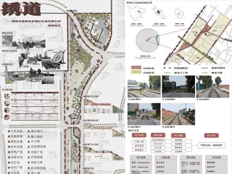 绣道——四川省德阳市旌阳区红雨铁路公园规划设计