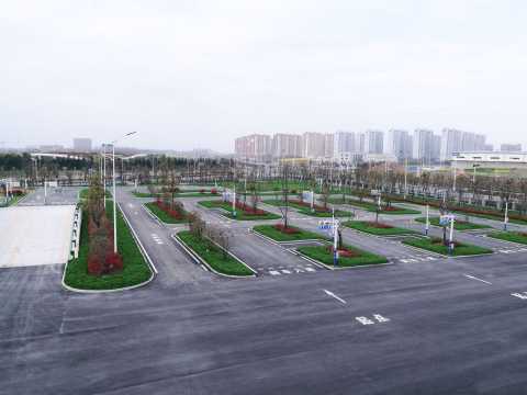 合肥车管服务中心和驾驶人考试中心绿化工程