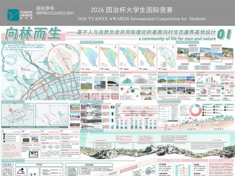 向林而生——基于人与自然生命共同体理论的毫赖沟村生态康养基地设计