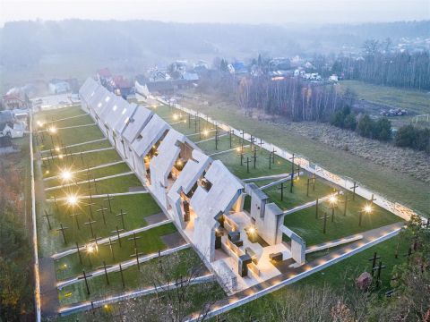 园冶杯参赛作品 | 波兰 Michniów村庄殉难者陵墓