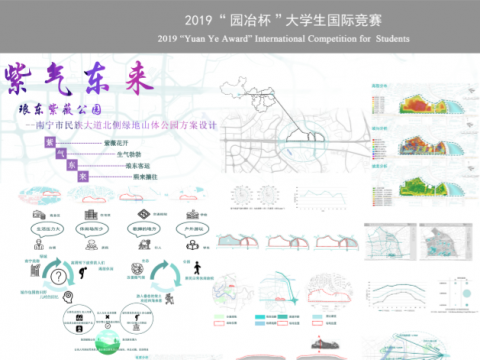南宁市民族大道北侧绿地设计