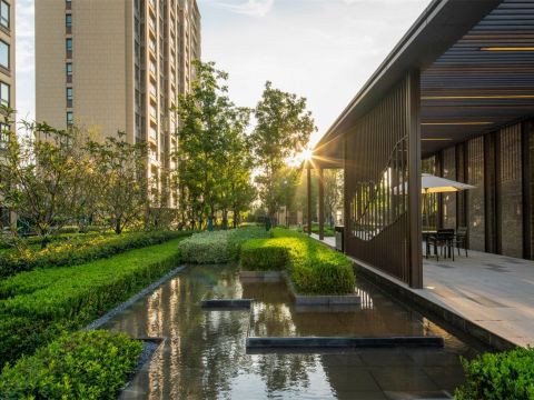 无锡万科·靖江晨阳甲第第一期大区景观