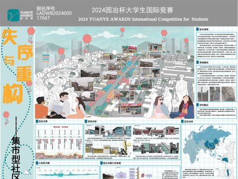 失序与重构——集市型社区商业空间更新概念设计