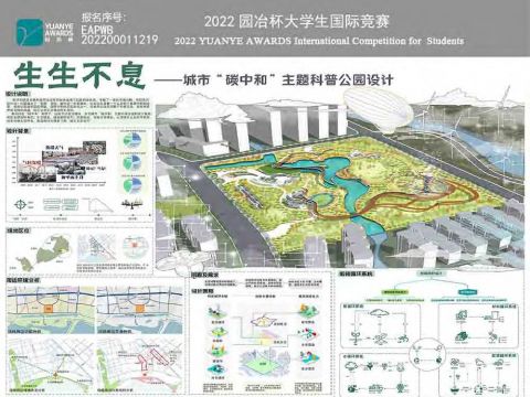 生生不息——城市碳中和主题科普公园设计