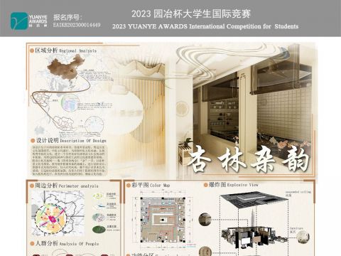 杏林杂韵—张仲景文化现代中医馆设计