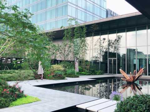 杭州远洋凯宾斯基酒店 （杭政储出【2007】73号B04、05、06地块园林景观工程，本次申报05地块）