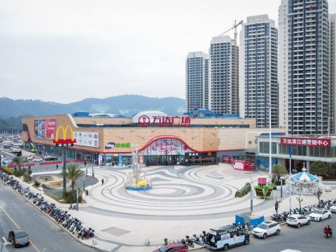 广西梧州万达广场景观设计