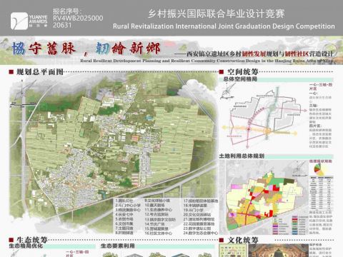 协守旧脉，韧绘新乡--西安镐京遗址区乡村韧性发展规划与韧性社区营造设计