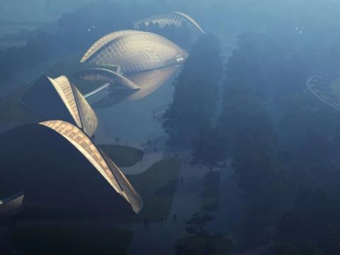 MAD | 广汉三星堆博物馆新馆“三星堆之睛”