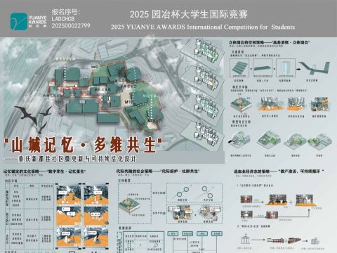 "山城记忆·多维共生"——重庆新都巷社区微更新与可持续活化设计