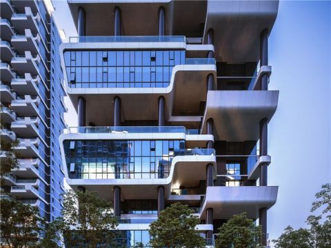 筑弧事务所&双栖弧事务所丨瀚海晴宇住宅