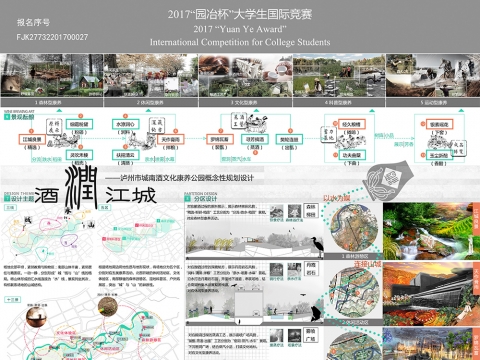 酒润江城——泸州市城南酒文化康养公园概念性规划设计