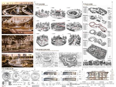 量子旋境.引力公园----基于心流理念下的无锡汽车公园设计