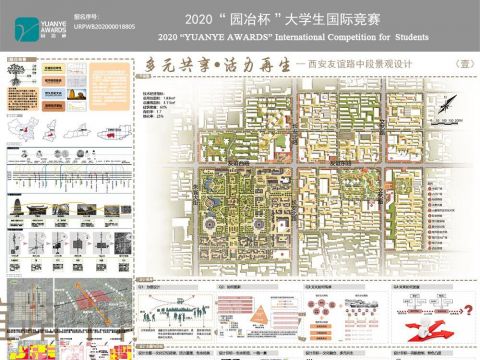 多元共享、活力再生——西安友谊路中段景观设计