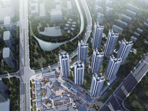 广州汇德里商业展示区