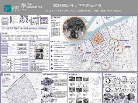 口袋闲鱼——城市双修背景下基于口袋公园理念的绿色生态网络构建