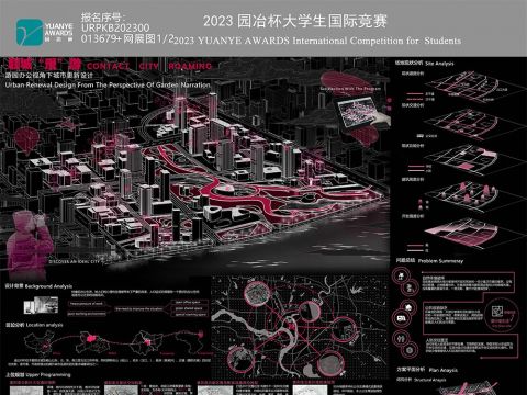 contact city roaming——游园办公视角下城市更新设计