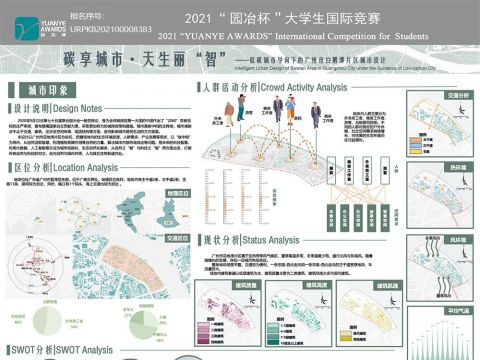 碳享城市·天生丽“智”——低碳城市导向下的广州市白鹅潭片区城市设计