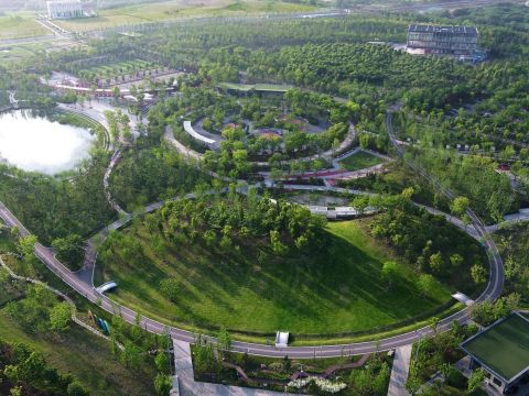 三江口公园与绿化工程项目初步设计与施工图设计