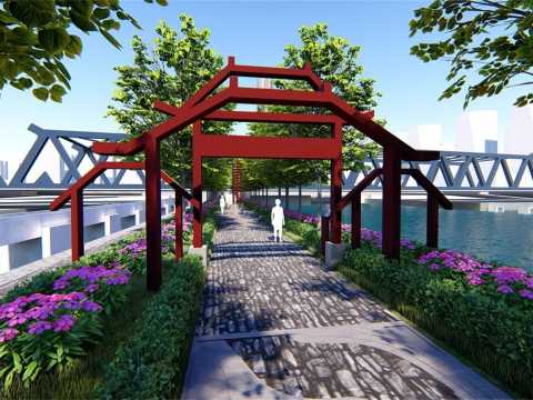 杭州三堡船闸整体环境及配套设施改造设计