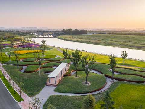 沣河（文教园段）湿地生态公园