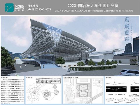 鸢飞鱼跃——全民健身中心设计